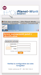 Mobile Screenshot of ezadmin.planet-work.com